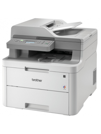 DCP-L3551CDW Brother 3-in 1 Wireless Colour Laser Printer | Auto 2-sided print | 50 sheets ADF | Scan,Copy