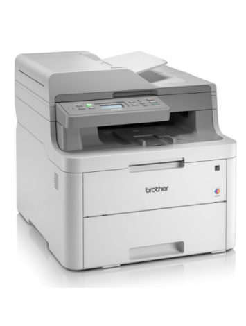 DCP-L3551CDW Brother 3-in 1 Wireless Colour Laser Printer | Auto 2-sided print | 50 sheets ADF | Scan,Copy