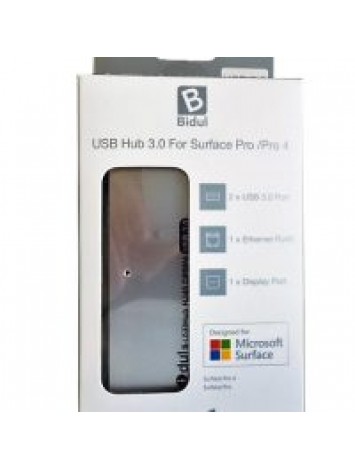 HUB DSP4 PRO 4 - USB 3.0 & RJ45 FOR Microsoft Surface Tablets