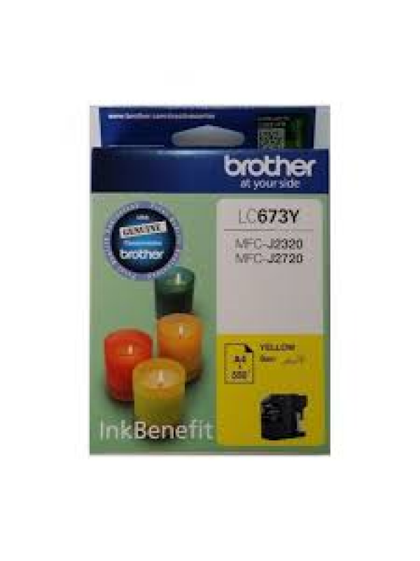 LC673Y  Brother Ink Cartridge