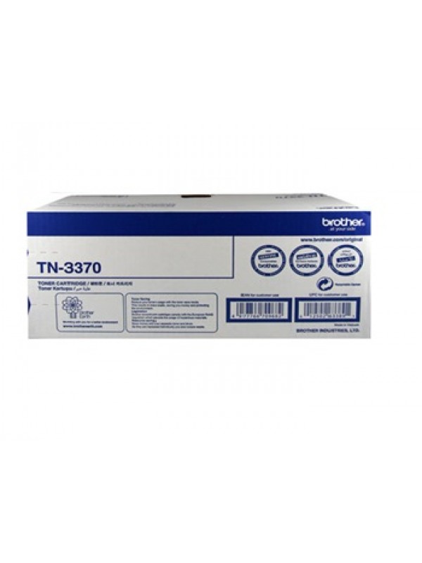 TN3370 BROTHER Toner For LaserJet Printing 12,000 Page Super High Yield - Black