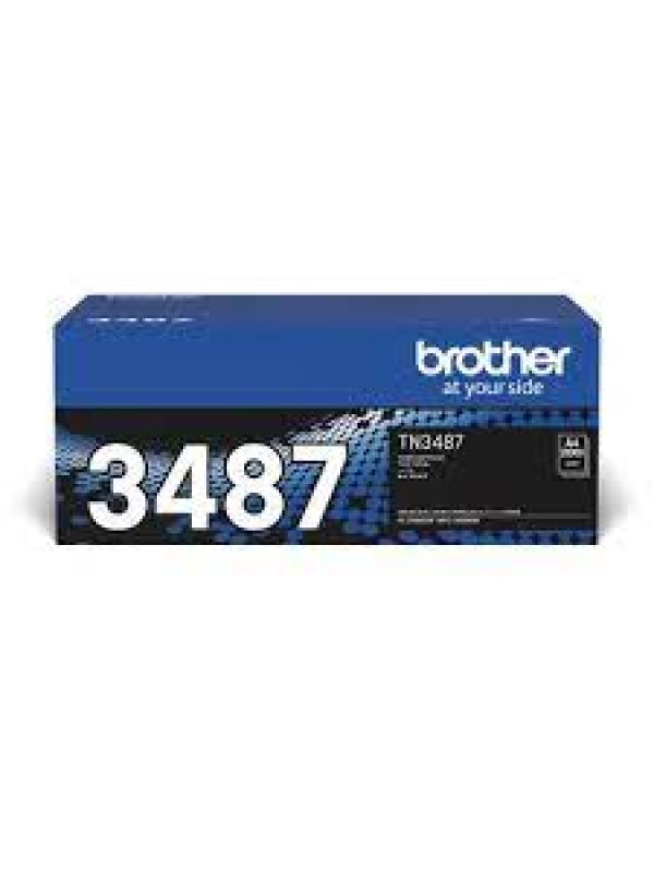 TN3487 BROTHER Toner For LaserJet Printing 20,000 Page High Yield - Black