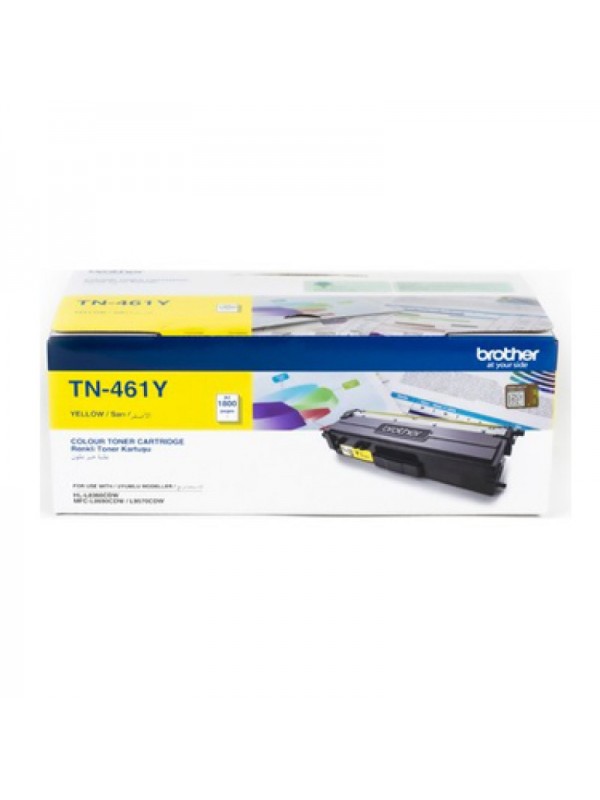 TN461Y BROTHER Toner For LaserJet Approx. 1,800 Page - Yellow
