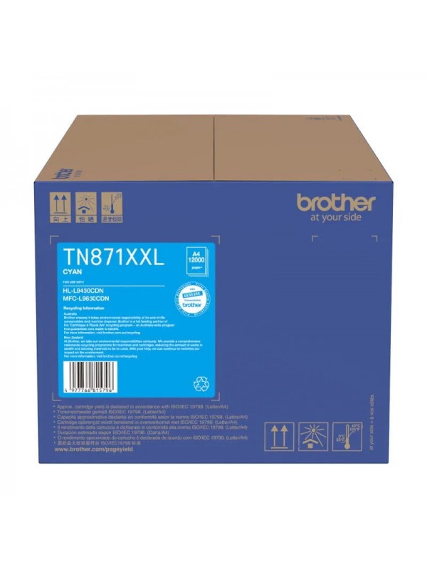 TN871XXLC  Brother Toner - CYAN