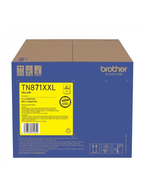 TN871XXLY Brother Toner - Yellow
