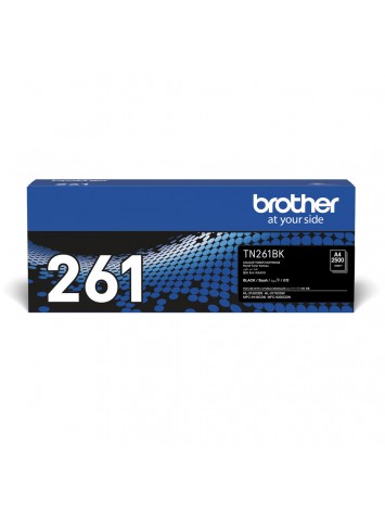 TN261BK  BROTHER Toner For LaserJet Approx. 2,500 Page - Black