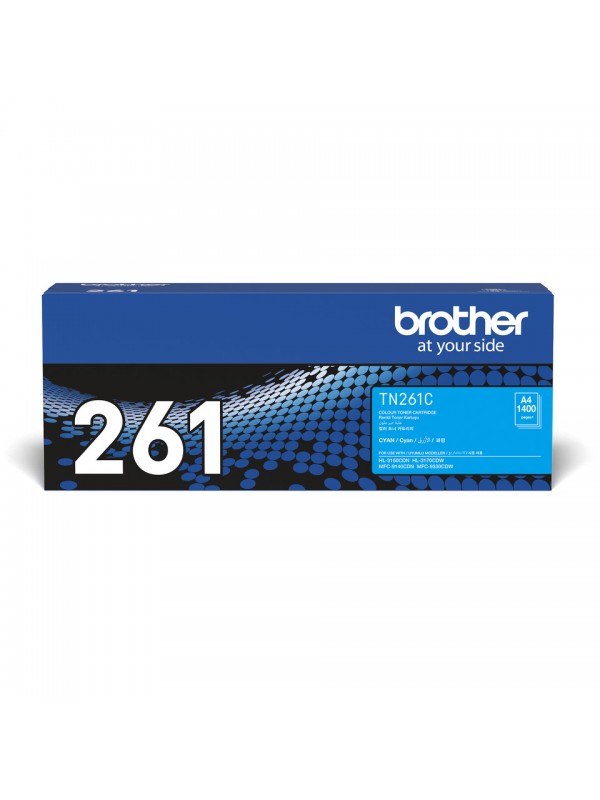 TN261C BROTHER Toner For LaserJet Approx. 1,400 Page - Cyan