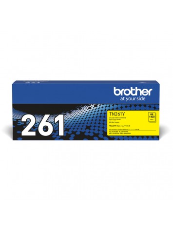 TN261Y BROTHER Toner For LaserJet Approx. 1,400 Page - Yellow
