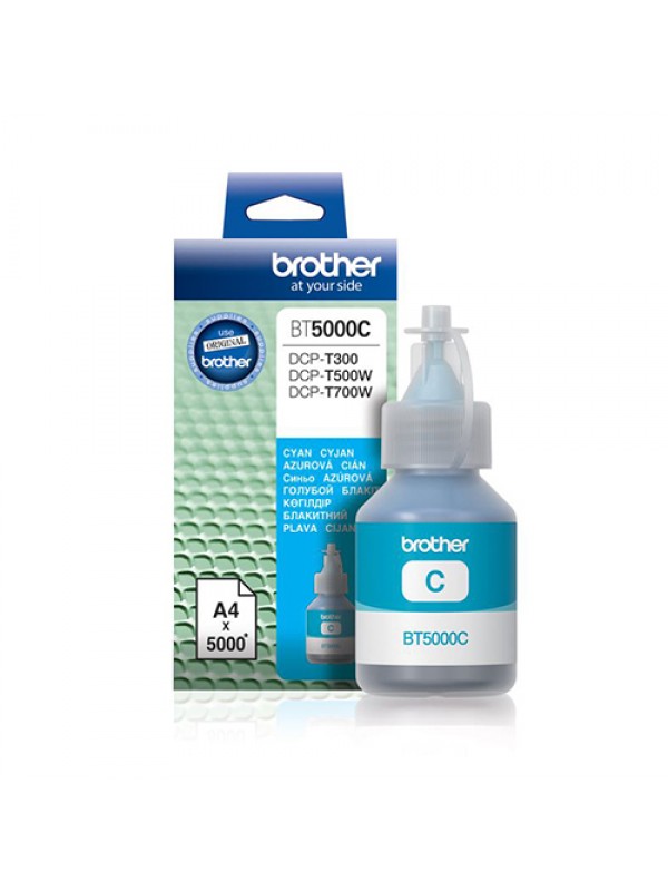 BT5000C BROTHER Ink for Inkjet Printing 5000 Page Yield - Cyan