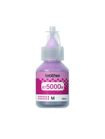 BT5000M  Brother Genuine Ink Bottle, Magenta, Page Yield up to 5,000 Pages